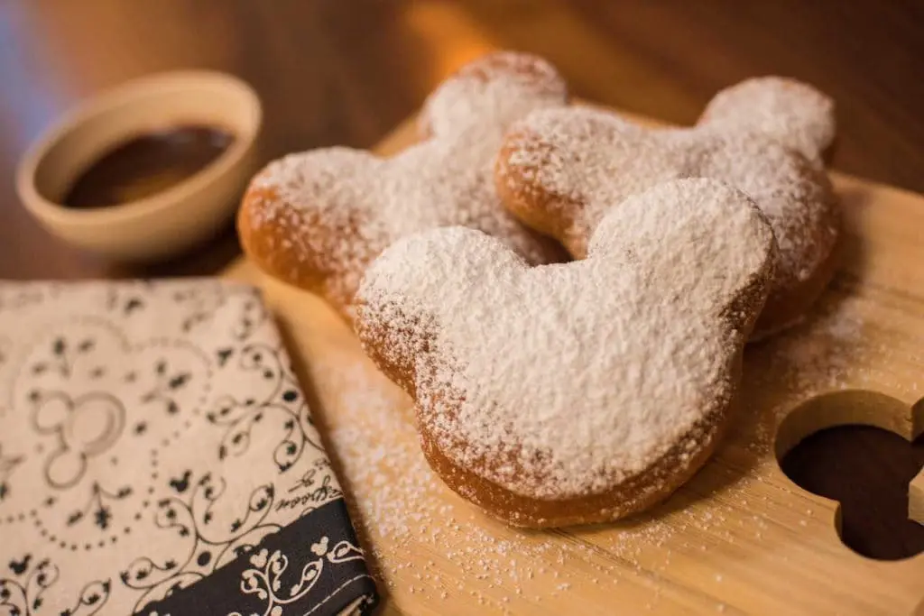 Mickey Mouse Beignets at Disneyland