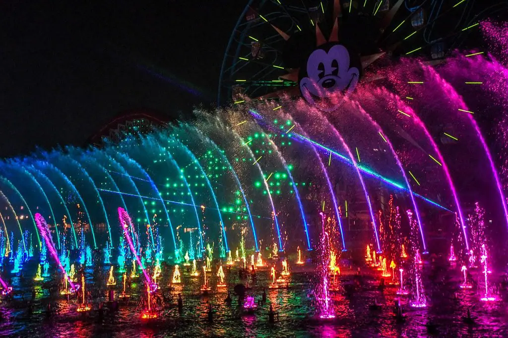 "World of Color – ONE" Set for Six-Week Refurbishment at Disney California Adventure Park