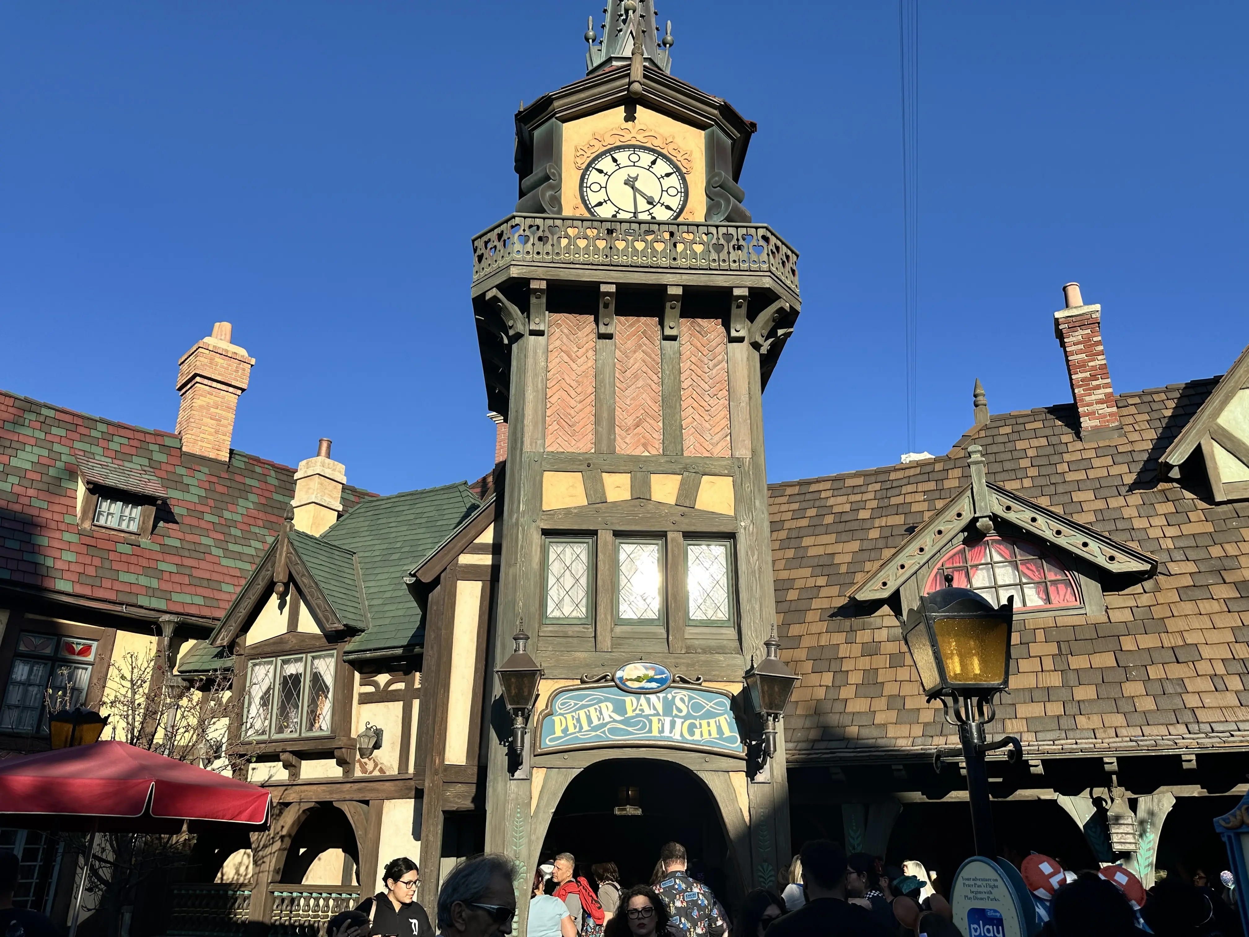 Peter Pan's Flight at disneyland Resort