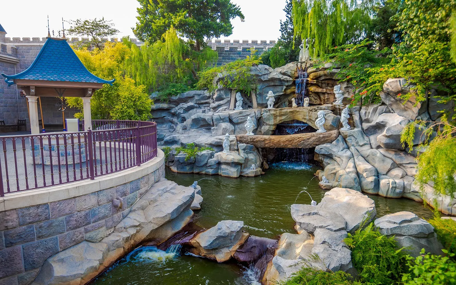 Snow White's Wishing Well at Disneyland