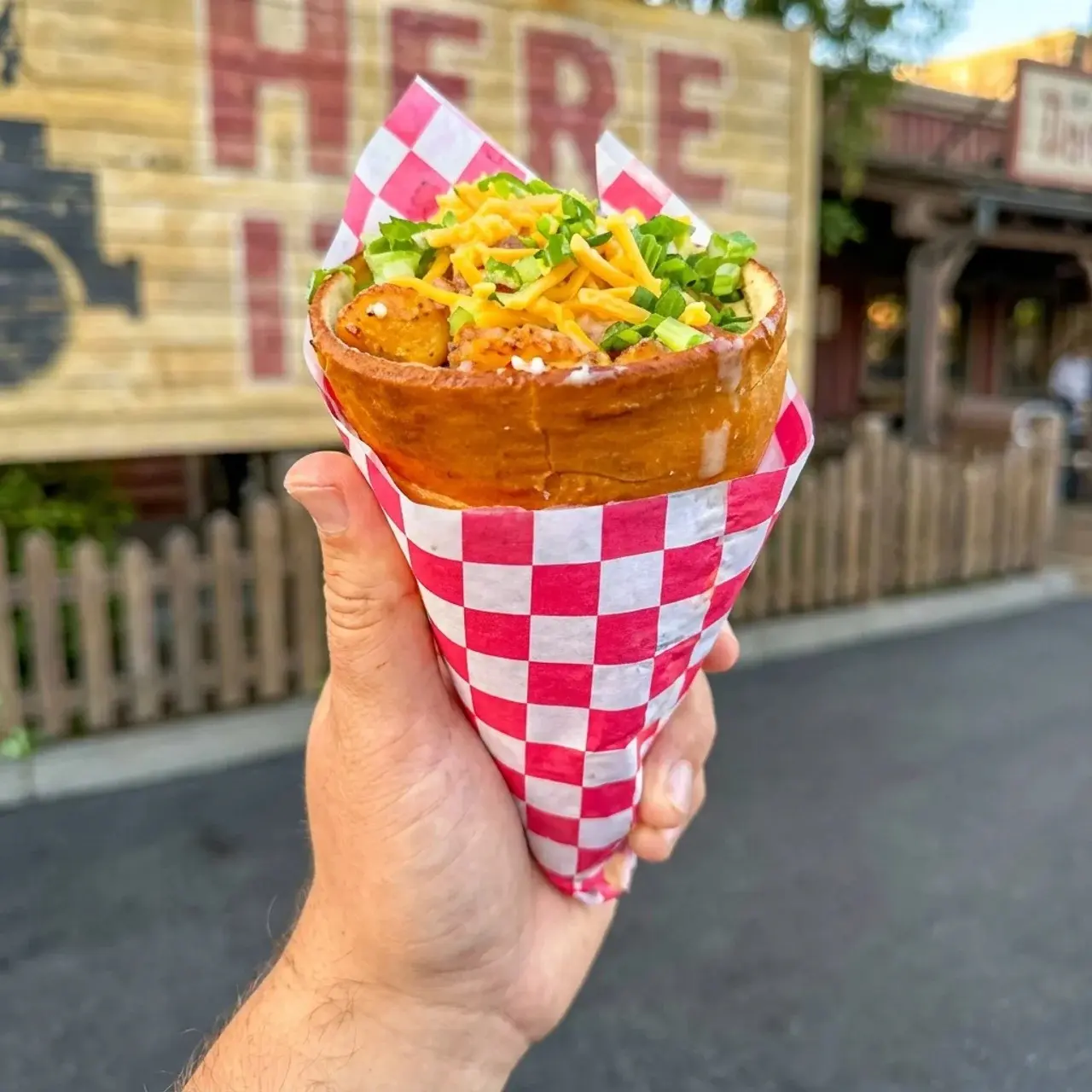 chili cone queso Disneyland California Adventure