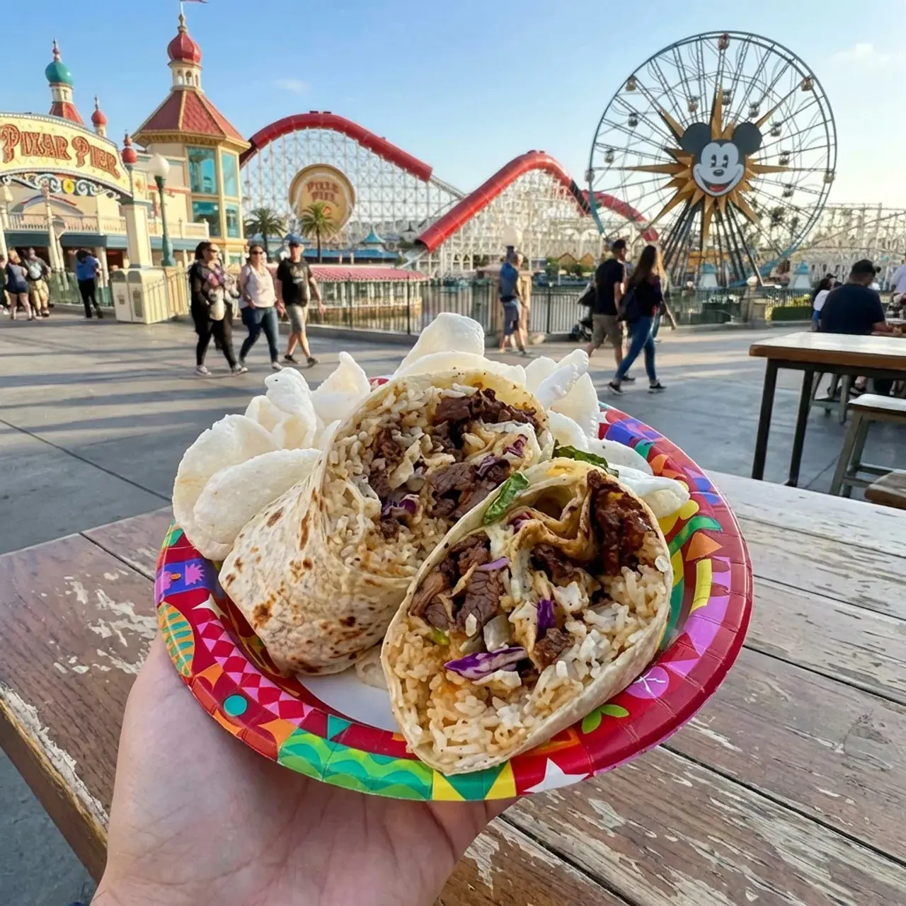 Beef Bulgogi Burrito at Disneyland California Adventure