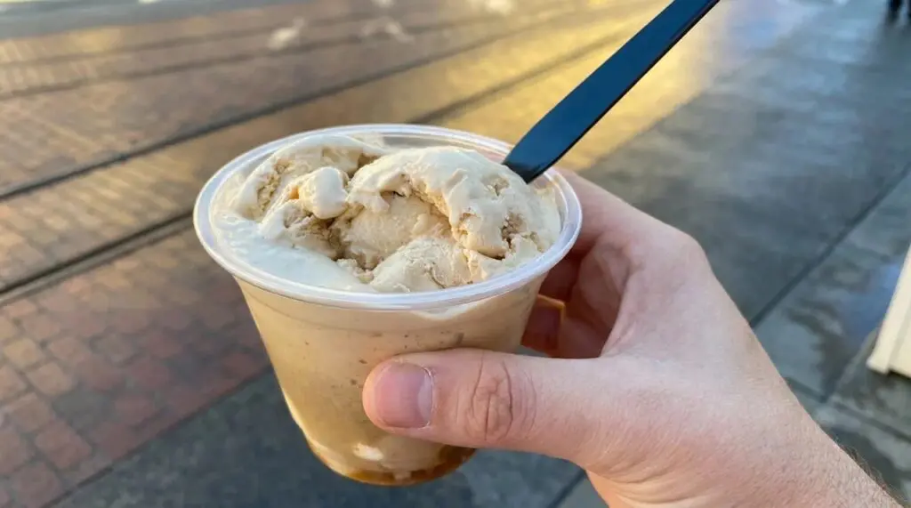 Affogato from Schmoozies at Disneyland California Adventure