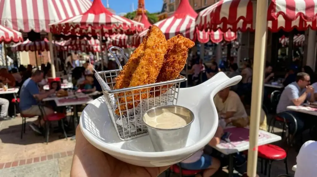 Fried Pickles at the Carnation Cafe at Disneyland Resort