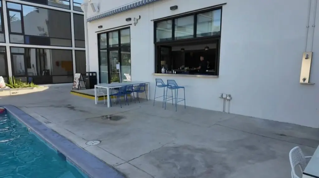 Pool bar at Hotel Lulu.