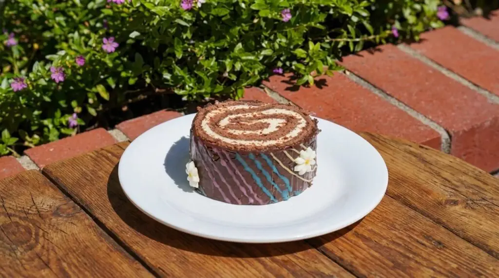Limited Time Stumpfest cake at Plaza Inn, Disneyland Resort