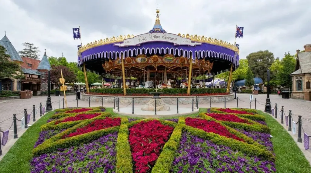 King arthur Carrousel at Disneyland Resort.