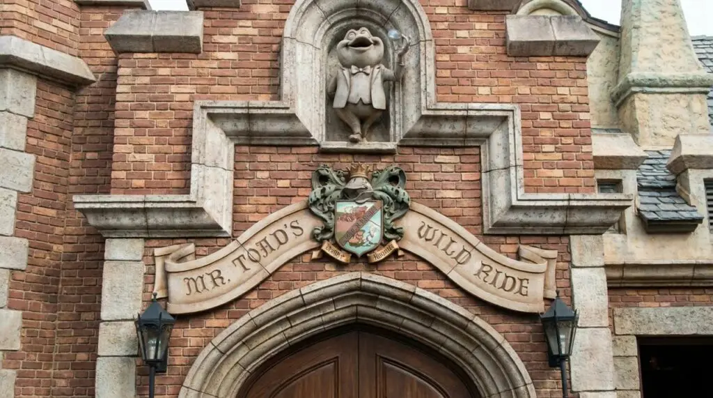 Mr Toad's Wild Ride Entrance at Disneyland Resort