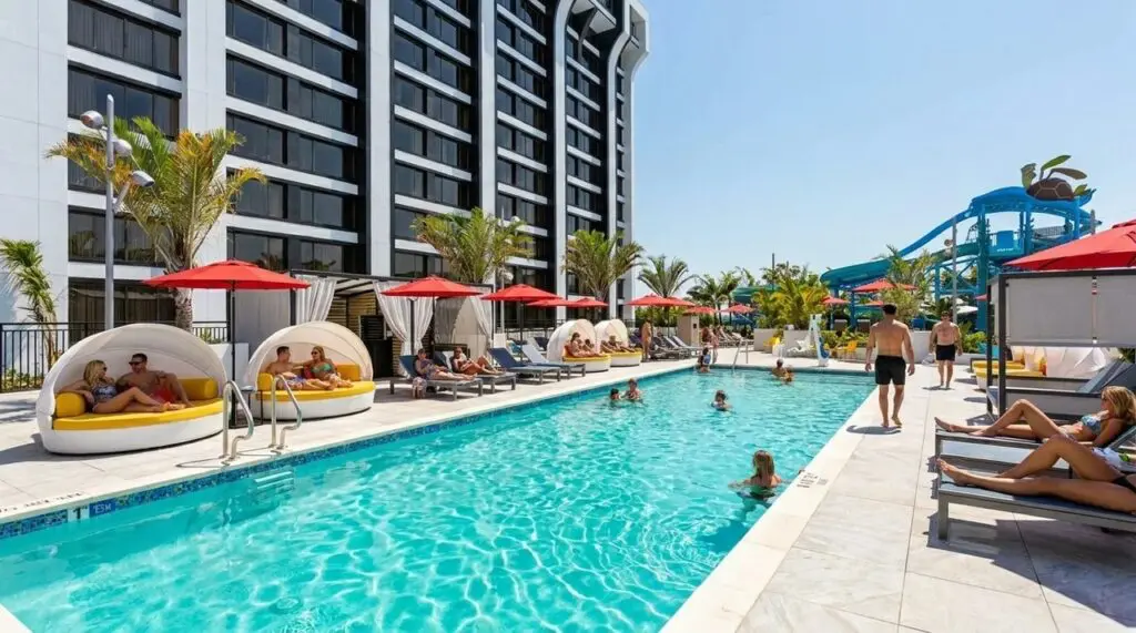 Pixar Place Hotel Pool at Disneyland Resort