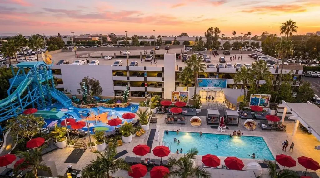Pixar Place Rooftop Pool at Disneyland Resort