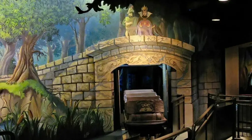 Snow White Ride at Disneyland Resort