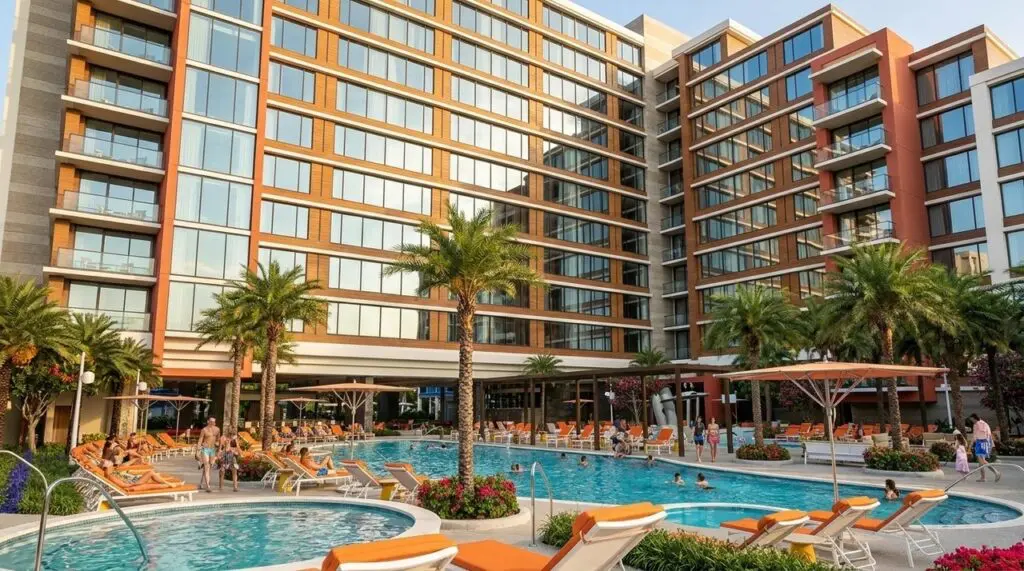 Villas at Disneyland Hotel Pool