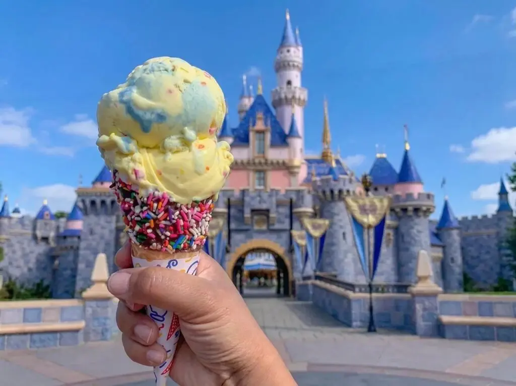 Gibson Girl Secret Rainbow Sherbet at Disneyland Resort