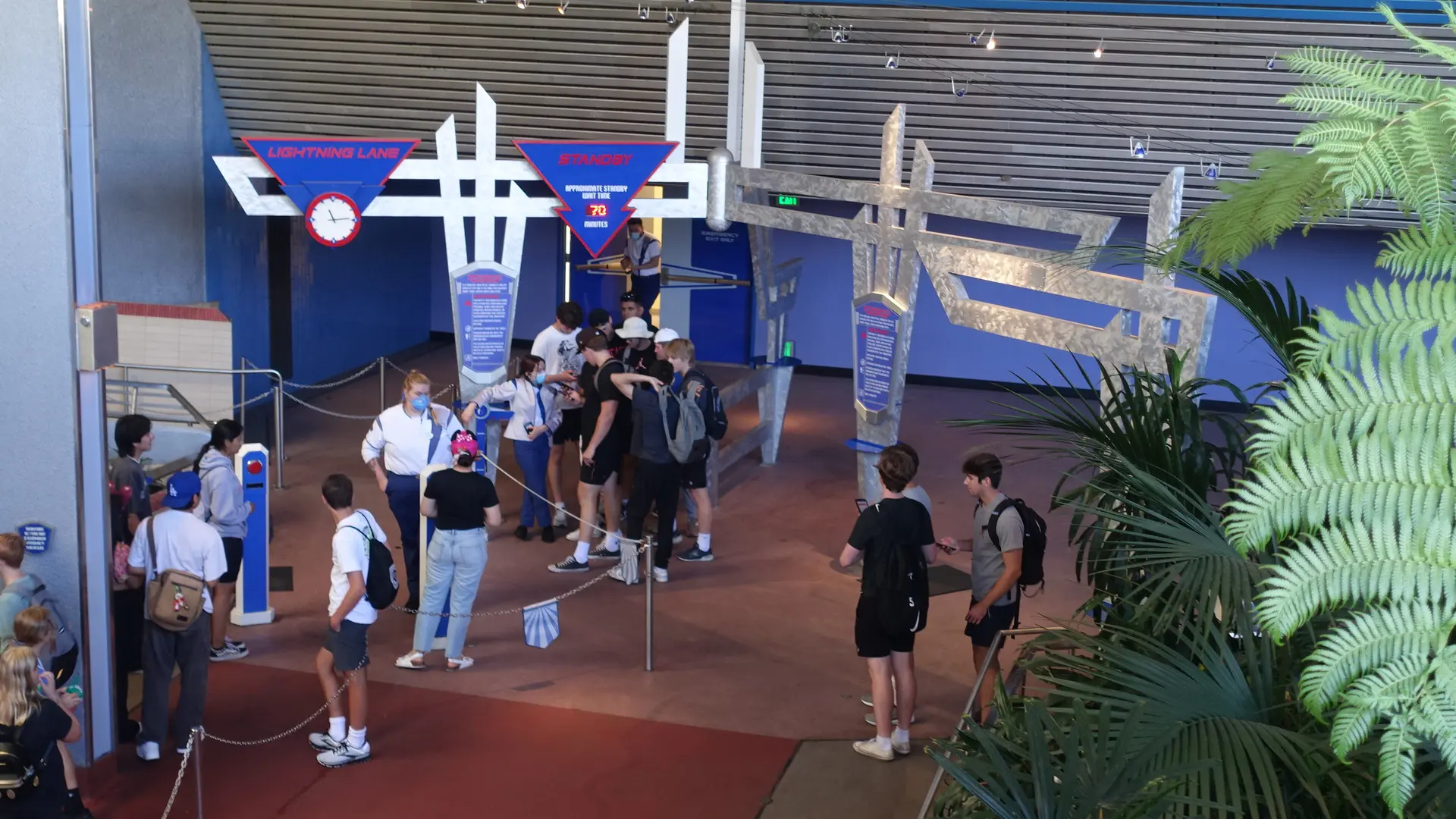 Space Mountain building facade at Disneyland Tomorrowland