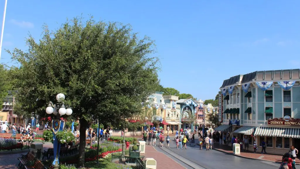 Town Square and Main Street U.S.A. at Disneyland Park