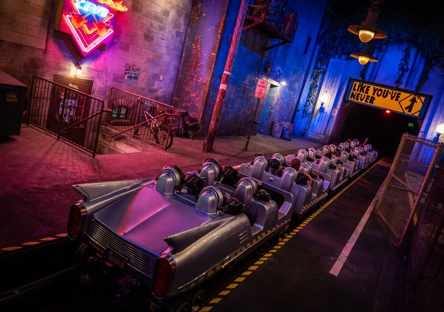 Disney World Rockin Rollercoaster