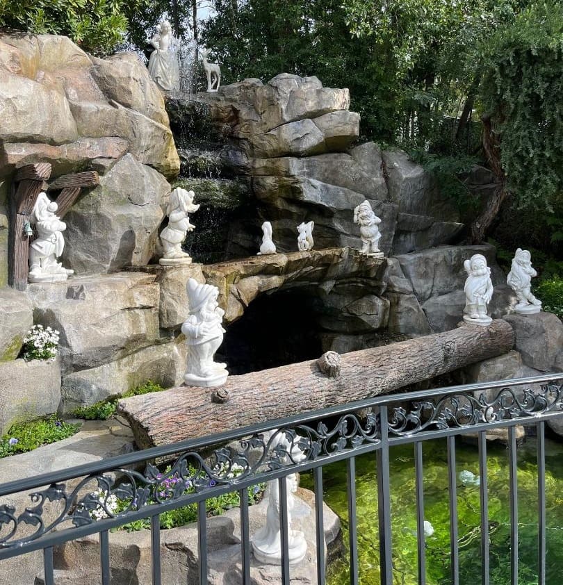 Snow White's Grotto at Disneyland Resort