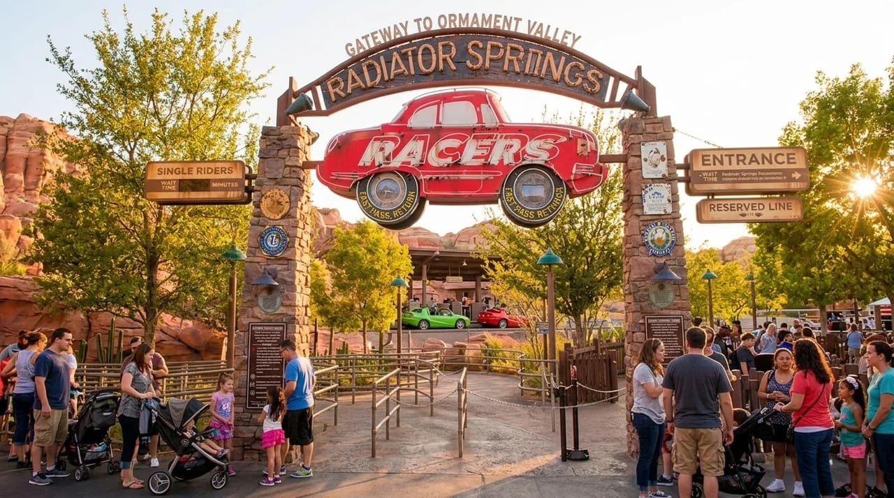 Radiator Spring Racers Fast Pass Radiator Springs Racers: Complete Guide 2026 - Enchanted Insider